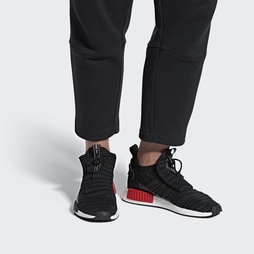 Adidas NMD_TS1 Primeknit Női Originals Cipő - Fekete [D36373]